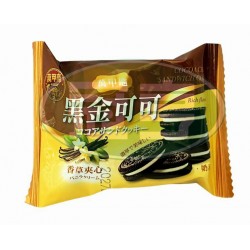 翔禹萬甲地黑金可可香草夾心餅乾-奶素