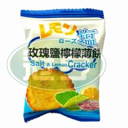 蓬萊玫瑰鹽檸檬薄餅-奶素