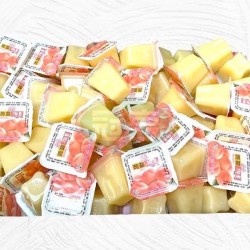 晶晶白桃椰果蒟蒻果凍-素