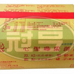 晶晶心型椰果蒟蒻果凍（荔枝口味）-素