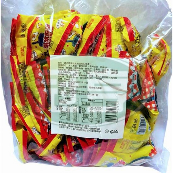 台灣鑫成茂歐拉歌夢跳跳煎蛋布町果凍