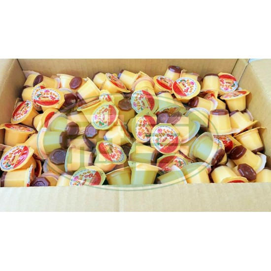 千口美雙層雞蛋牛奶味布丁果凍