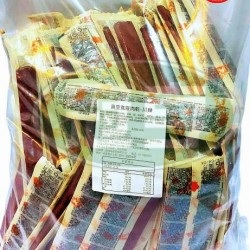 蕗瑩春真空寬版肉乾(川辣)-葷 (冬天常溫保存，天氣炎熱時建議冷藏保存 )