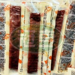 蕗瑩春真空寬版肉乾(蒜味)-葷 (冬天常溫保存，天氣炎熱時建議冷藏保存 )