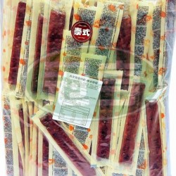 蕗瑩春真空寬版肉乾(泰式檸檬)-葷 (冬天常溫保存，天氣炎熱時建議冷藏保存 )